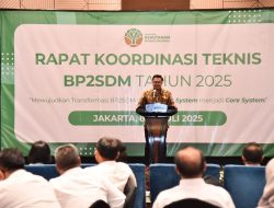 Wamenhut Buka Rakornis BP2SDM, Tegaskan SDM Kunci Pembangunan Kehutanan