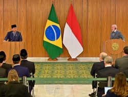 Prabowo Tegaskan Kerja Sama Strategis RI-Brasil di Pertanian, Energi & Pertahanan