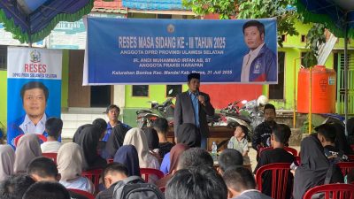 Warga Mandai: Terima Kasih Pak Irfan AB atas Hadirnya SMAN 15