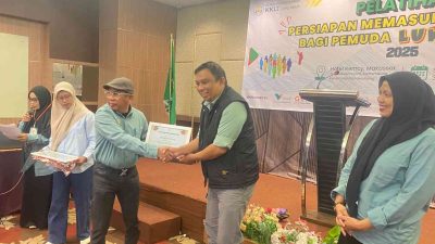 Bekali Kompetensi Pemuda Lutim, KKLT Gelar Pelatihan Pra Kerja Angkatan I 2025