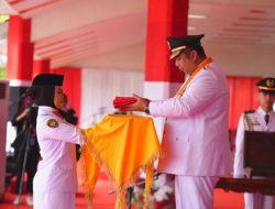 Bupati Chaidir Syam Pimpin Upacara HUT RI ke-80