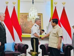 Prabowo Terima Medali Kehormatan dari Militer AS