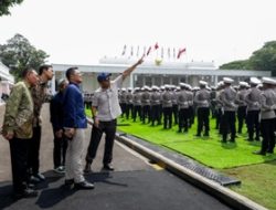 Gladi Kotor Kedua HUT ke-80 RI di Istana Merdeka Berjalan Lancar