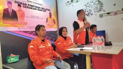 Gerakan Rakyat Sulsel Gelar Rakor, Siapkan Strategi Politik Menuju 2029