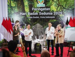Menhut Raja Juli Antoni: Badak Harus Tetap Hidup Bersama Kita