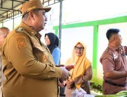 Bupati Maros Tinjau Gerakan Pangan Murah