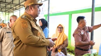 Bupati Maros Tinjau Gerakan Pangan Murah