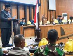 Bupati Maros Ikuti Rapat Paripurna DPRD Bahas Rancangan Perda Perubahan Pajak dan Retribusi Daerah