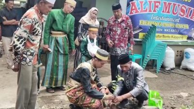 Pernikahan di Tukamasea Jadi Perbincangan: Pengantin Tanam Pohon Sebelum Akad