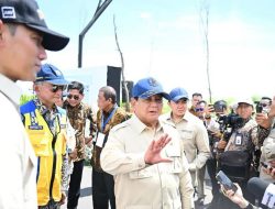 Presiden Prabowo Resmikan Jembatan Kabanaran, Tegaskan Pentingnya Konektivitas