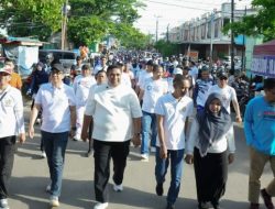 Bupati Maros Melepas Peserta Jalan Santai HUT PGRI