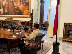 Presiden Prabowo Bahas Stabilitas Ekonomi dan Penanganan Bencana Bersama Wakil Ketua DPR RI