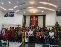 Malam Natal Aman dan Kondusif, Banser Maros Laksanakan Pengamanan di Dua Gereja