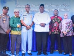 Bupati Maros Resmikan Program TJSL Sarana Air Bersih dan Renovasi Masjid di Kecamatan Marusu