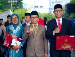 Kepala Distaru Makassar Hadiri Upacara Penganugerahan Satyalancana Karya Satya 2025