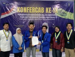 Konfercab IX PMII Maros: Alif Al Isra Resmi Ketua Umum, Kopri Dipimpin Hasbiah