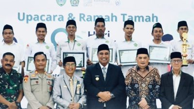 Bupati Maros Pimpin Upacara Hari Amal Bakti ke-80 Kemenag RI Tingkat Kabupaten Maros