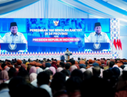 Presiden Prabowo Resmikan 166 Sekolah Rakyat