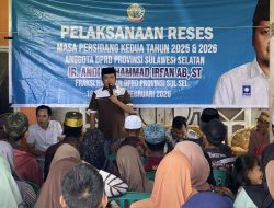 Reses di Bontoa, Irfan AB Dorong Ketahanan Pangan dan Peran Koperasi