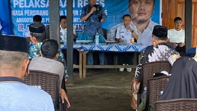 Reses di Boribellaya, Irfan AB Serap Aspirasi Warga Soal Kesehatan dan Air Bersih