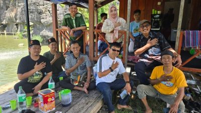 Menyatu dalam Alam, Ansor dan PMII Maros Eratkan Ukhuwah di Rumah Amure