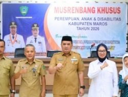 Wabup Maros Buka Musrenbang Perempuan, Anak, dan Disabilitas 2026
