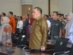 Wabup Maros Hadiri Penandatanganan MoU Statistik BPS dan Pemprov Sulsel