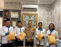Kapolres Maros Serahkan Bantuan Bibit Jagung ke IKA-PMII, Perkuat Program Ketahanan Pangan