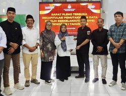 KPU Maros Tetapkan Rekapitulasi Pemutakhiran Data Pemilih Triwulan I 2026