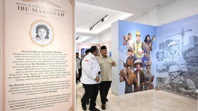 Presiden Prabowo Resmikan Museum Ibu Marsinah di Nganjuk, Simbol Perjuangan Buruh