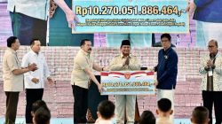 Presiden Saksikan Penyerahan Rp10,2 Triliun dan Lahan Hutan Hasil Penguasaan Kembali Negara