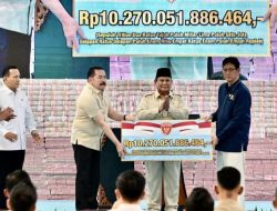 Presiden Saksikan Penyerahan Rp10,2 Triliun dan Lahan Hutan Hasil Penguasaan Kembali Negara