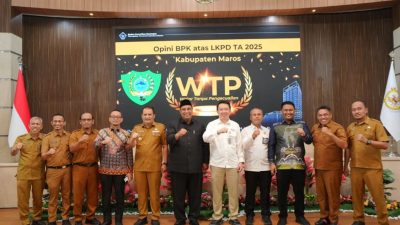 Maros Pertahankan Opini WTP 14 Tahun Beruntun