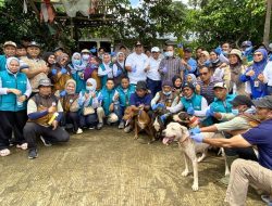 Bupati Maros Pimpin Vaksinasi Massal Rabies di Camba, Pemerintah Bergerak Cepat Cegah Penyebaran Kasus