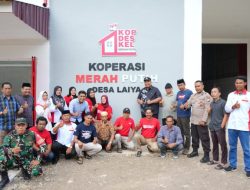 Bupati Maros Tinjau Kopdes Merah Putih Desa Laiya, Pembangunan Rampung 100 Persen