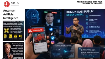 BRIN Kembangkan Sistem Keamanan Komunikasi Publik Berbasis AI dan Blockchain