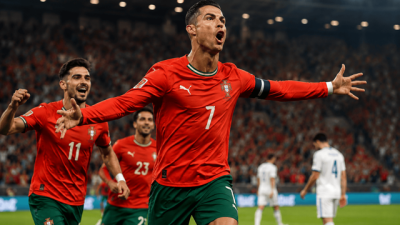 Portugal Pesta Gol ke Gawang Uzbekistan, Ronaldo Cetak Tiga Rekor Bersejarah