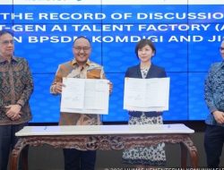 Komdigi dan JICA Perkuat Kerja Sama Pengembangan Talenta AI Nasional