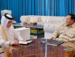 Prabowo Terima Utusan Qatar, Bahas Penguatan Investasi dan 50 Tahun Hubungan Diplomatik