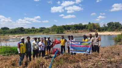 BBWS Pompengan Jeneberang Selamatkan 25 Hektare Sawah Terdampak Kekeringan di Maros Lewat Aksi CTE
