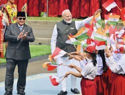 Pelajar dan Suguhan Budaya Meriahkan Penyambutan PM India
