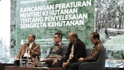 Kementerian Kehutanan Matangkan Aturan Penyelesaian Sengketa Kehutanan Lewat Konsultasi Publik