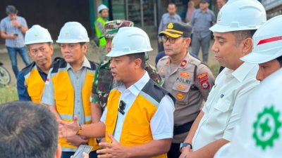 Irfan AB Hadiri Groundbreaking Pembangunan Jalan MYC Paket VI di Pammanjengang