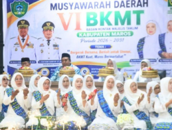 Bupati Maros Buka Musda VI BKMT, Dorong Penguatan Peran Majelis Taklim untuk Umat dan Daerah