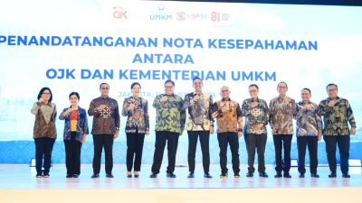 OJK Perkuat Sinergi Pembiayaan untuk Dorong UMKM Naik Kelas