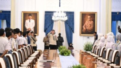 795 Pelajar Ikuti Program Istana untuk Anak Sekolah di Istana Kepresidenan Jakarta